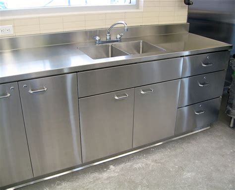 stainless steel cabinet with sink 77010|wayfair stainless steel kitchen cabinets.